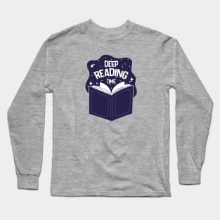 Deep Reading Long Sleeve T-Shirt